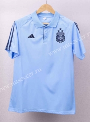 2023-24 Argentina  Blue Thailand Polo Shirts -2044