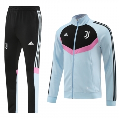2024-2025 Juventus Light Blue Thailand Soccer Jacket Uniform-LH