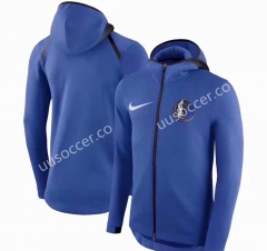 NBA Blue With Hat Jacket Top 11