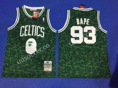 Bape Version NBA Boston Celtics Green #93 Jersey