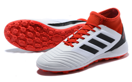Red & White  Football Boots