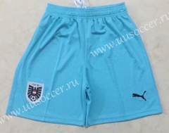 2020-20201 Austria Light Blue Thailand Soccer Shorts