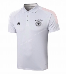 2020-2021 Germany Light Gray Thailand Polo shirts-815