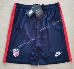 2020-2020 United States Home Royal Blue Thailand Soccer Shorts
