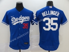 2020 New MLB Los Angeles Dodgers Blue #35 Jersey