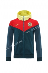 2020-2021 Club América Royal Blue Thailand Jacket With Hat-LH