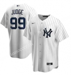 MLB New York Yankees White #99 Jersey