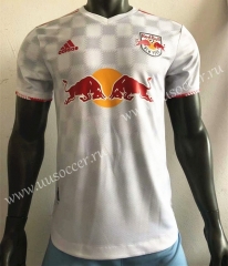 Player Version 2021-2022 New York Red Bulls White Thailand Soccer Jersey AAA