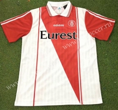 96-97 Retro Version Monaco Home Red & White Thailand Soccer Jersey AAA-503