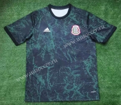 2021-2022 Mexico Dark Green Thailand Soccer Training Jersey AAA-416