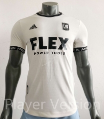 Player version 2021-2022 Los Angeles FC Home White Thailand Soccer Jersey AAA-HR