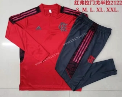 2021-2022 Flamengo Red Thailand Tracksuit Uniform-815
