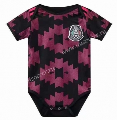 2021-2022 Mexico Home Black&Pink Baby Soccer Uniform-CS