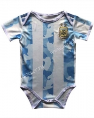 2021-2022 Argentina Home Blue and White Baby Soccer Uniform