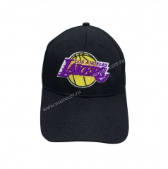 Lakers Black Basketball Hat