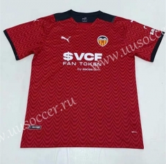 2021-2022 Valencia Away Red Thailand Soccer Jersey AAA-403