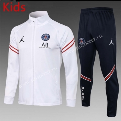2021-2022 Jordan Paris SG White Kids/Youth Jacket Unifom-815