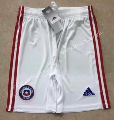 2021-2022 Chile Away White Thailand Soccer Shorts