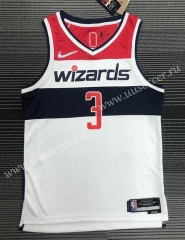 75th anniversary NBA Washington Wizards White #3 Jersey-311
