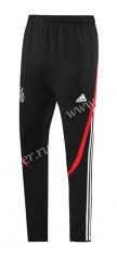 21-22 Ajax Black Traning Thailand Soccer Long Pants -LH