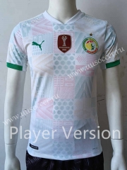 Player version 21-22 Senegal Home White Thailand Soccer Jersey AAA-807