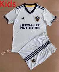 2022-23 Los Angeles Galaxy Home White kids Soccer Uniform-AY