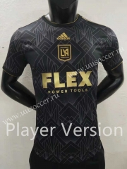 Player version 2022-23 Los Angeles FC Black Thailand Soccer Jersey AAA-9926