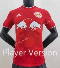 Player Version 2022-23 New York Red Bulls Away Red Thailand Soccer Jersey AAA-6154