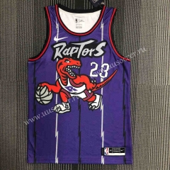 Retro version NBA Toronto Raptors Thunder Purple #23 Jersey-311