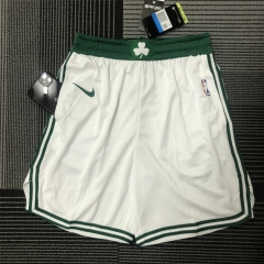 75th Anniversary Edition   NBA Boston Celtics White Short-311