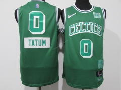 75th Anniversary Edition   NBA Boston Celtics Green #0 Jersey-311