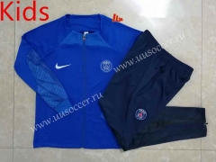 2022-23 Jordan Paris SG Cai Blue Kids/Youth Jacket Unifom-815