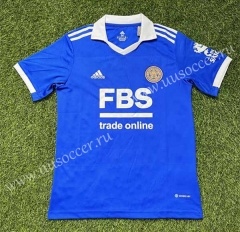 2022-23  Leicester City Home Blue Thailand Soccer Jersey AAA-305