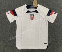 2022-23 World Cup USA Home White Thailand Soccer Jersey-GB