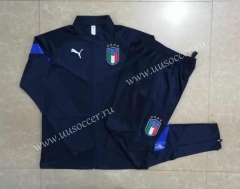 2022-23 Italy Royal Blue Soccer jacket-815