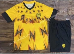 2022-23  Roma Yellow Soccer Uniform-718