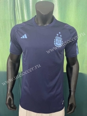 2023-24 Argentina Royal Blue Thailand Training Soccer Jersey-305