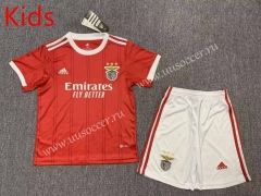 2022-23  Benfica Home Red Kid/Youth Soccer Uniform-HR