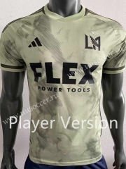 Player Version 2023-24  Los Angeles  Away Light Green Thailand Soccer Jersey AAA-518
