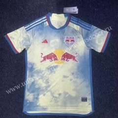 2023-24 New York Red Bulls  Home Yellow Thailand Soccer Jersey AAA-0871