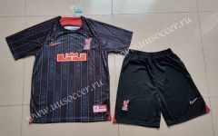 2023-24 James joint style Liverpool Black&Gray Thailand Soccer Uniform-718