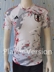 Player version 2023-24 Japan White Thailand Training Soccer Jersey AAA-807