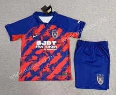 2023-24 Johor Red&Blue Thailand Soccer Uniform-SJ