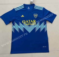 2023-24  Boca Juniors Home Royal Blue Thailand Soccer Jersey-817