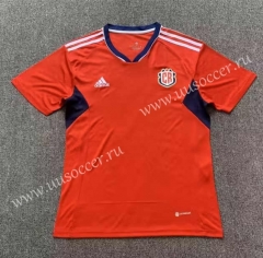 2023-24 Costa Rica Home  Red Thailand Soccer Jersey-512