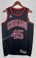 2023 City Version  NBA Chicago Bull Black #45 Jersey-311