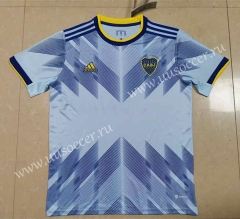 2023-24  Boca Juniors 2nd Away Light  Blue Thailand Soccer Jersey-4927