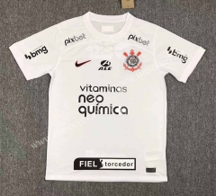 2023-24   Corinthians Home  White Thailand Soccer Jersey AAA-417
