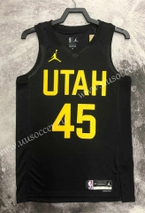 2023 Jordan Version NBA Utah Jazz Black #45 Jersey-311