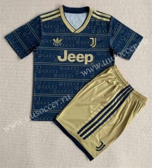 2023-24 concept version Juventus Black  Soccer Uniform-AY